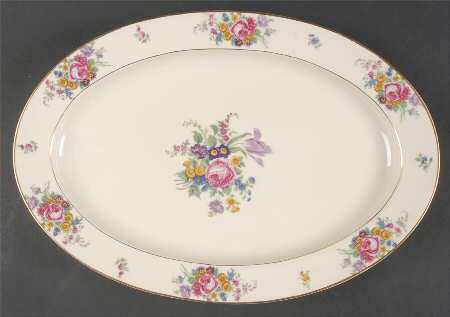 Dresden 14" Oval Serving Platter