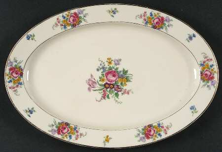 Dresden 12" Oval Serving Platter