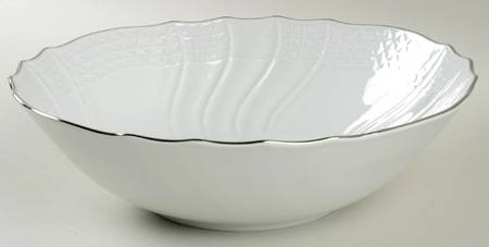Dresden Platinum 10" Round Vegetable Bowl
