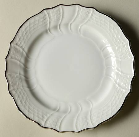 Dresden Platinum Salad Plate