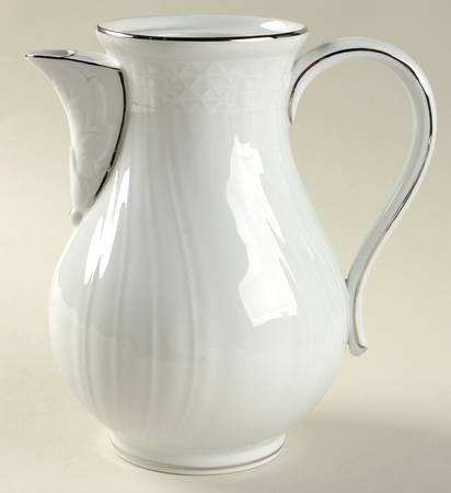 Dresden Platinum Coffee Pot No Lid
