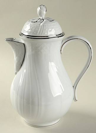 Dresden Platinum Coffee Pot & Lid
