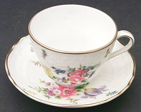 Duchesse Flat Demitasse Cup & Saucer Set