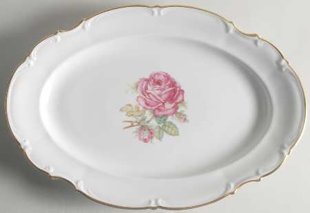 The Dundee 15" Oval Serving Platter by Hutschenreuther