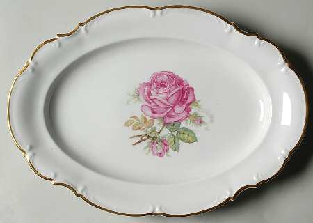 The Dundee 13" Oval Serving Platter by Hutschenreuther