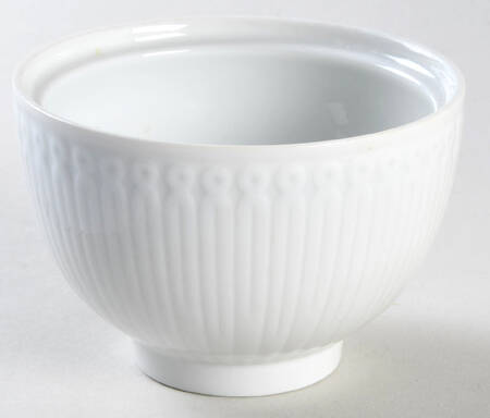 Elite White Sugar Bowl No Lid