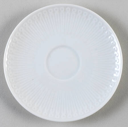 Elite White Saucer for Demitasse Cup by Hutschenreuther