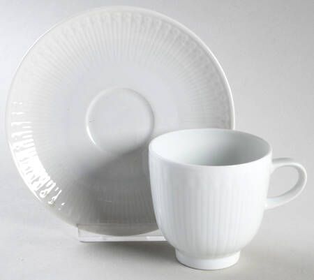 Footed Cup & Saucer Set