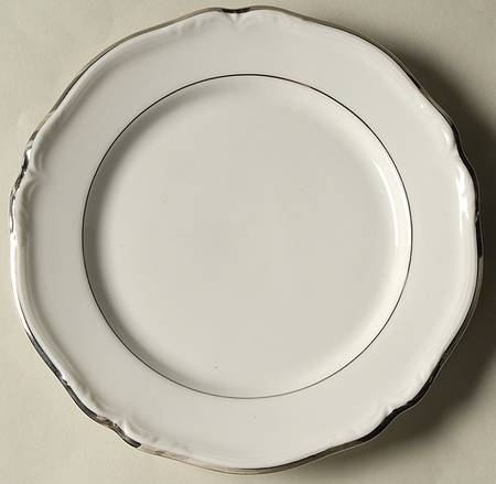 Empress Platinum Salad Plate