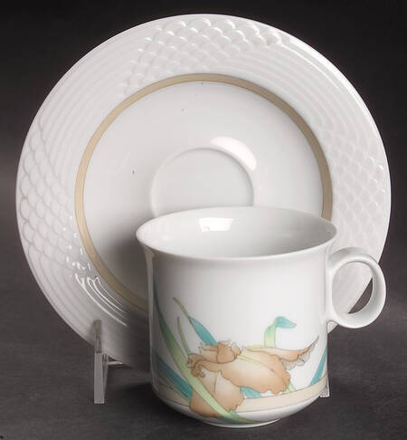 Estoril Flat Cup & Saucer Set