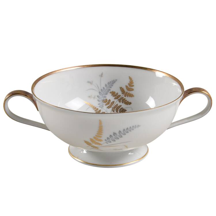 The Ferndale Footed Cream Soup Bowl