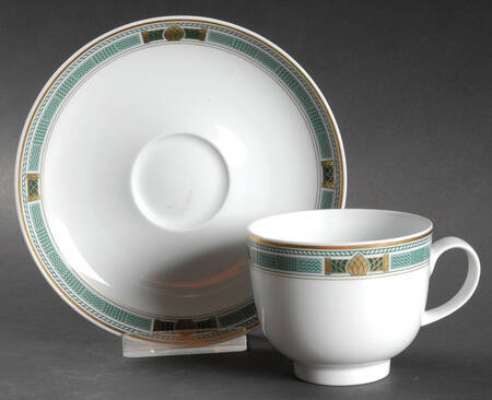 Firenze (Galleria, Newer) Flat Cup & Saucer Set