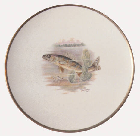 Fish Dinner Plate