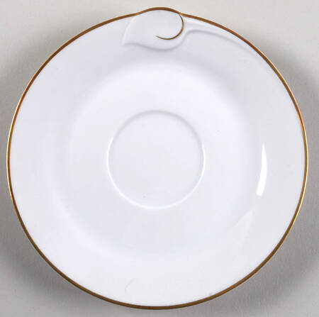 Fleuron Gold Saucer for Footed Cup