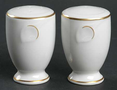 Fleuron Gold Salt & Pepper Set