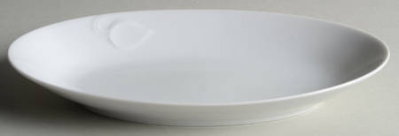 Fleuron White Pickle Dish