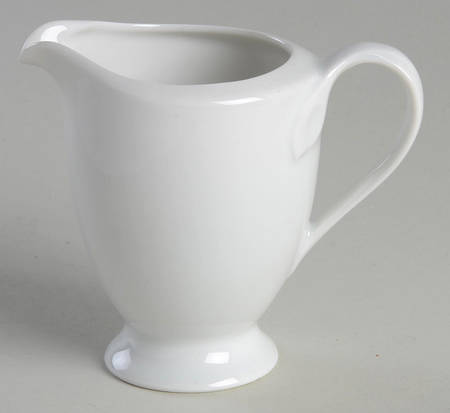 Fleuron White Mini Creamer