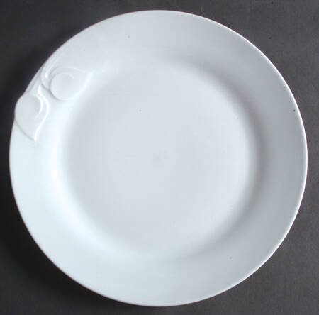 Fleuron White Large Dinner Plate