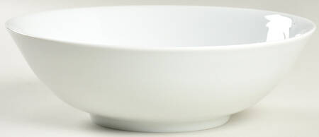 Fleuron White 9" Round Vegetable Bowl
