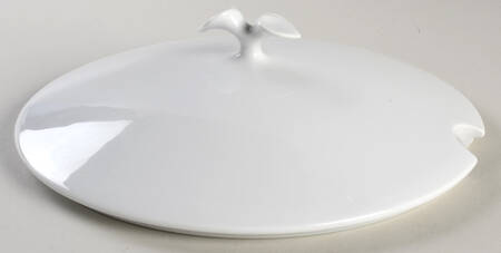 Fleuron White Lid for Tureen