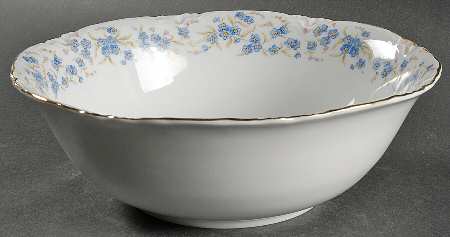 Forget Me Not 10" Round Vegetable Bowl by Hutschenreuther
