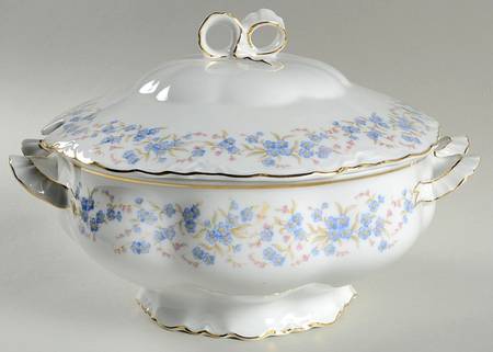 Forget Me Not Tureen &  Lid by Hutschenreuther