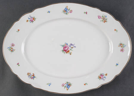 The Franklin 15" Oval Serving Platter