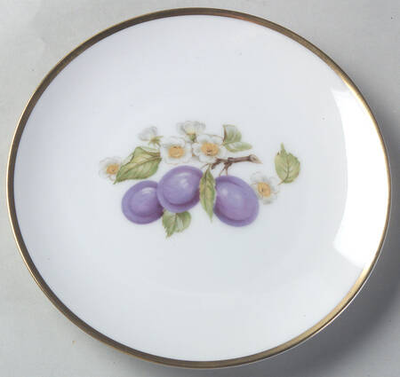 Fruit Bread & Butter Plate by Hutschenreuther