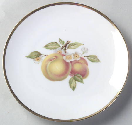 Fruit Bread & Butter Plate
