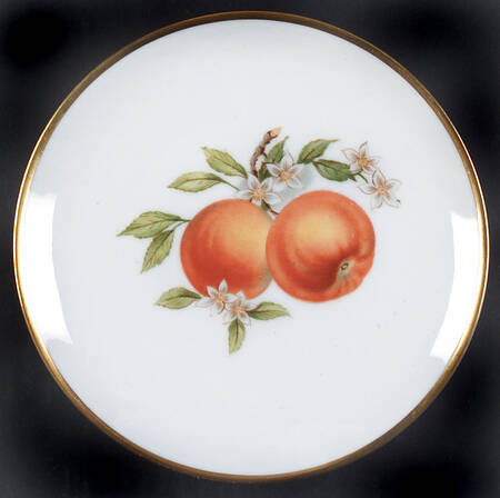 Fruit Bread & Butter Plate