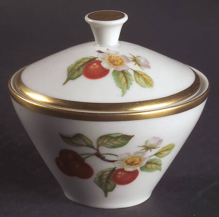 Fruit Mini Sugar Bowl & Lid
