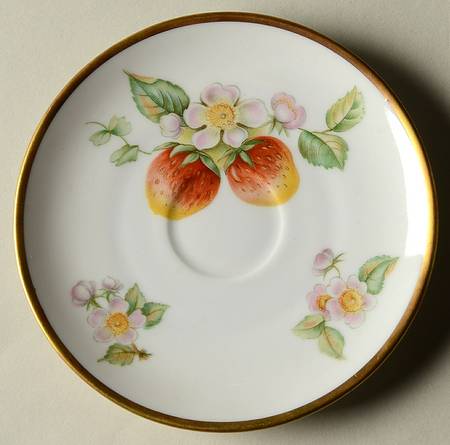 Fruit Saucer for Flat Demitasse Cup