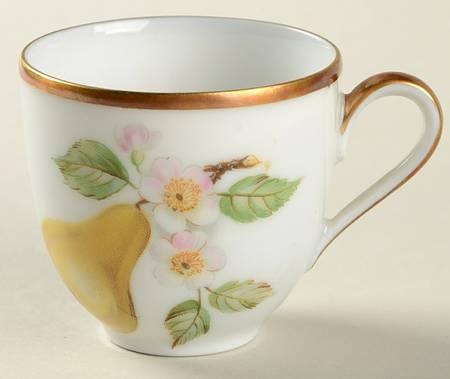 Fruit Flat Demitasse Cup