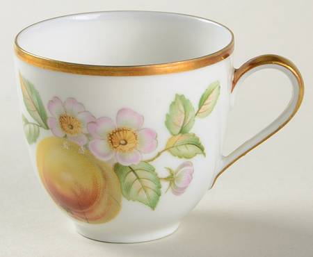 Fruit Flat Demitasse Cup