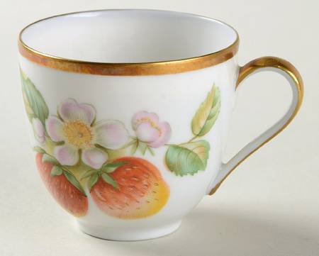 Fruit Flat Demitasse Cup