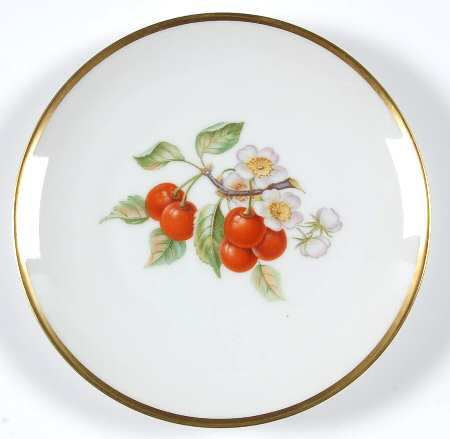 Fruit Bread & Butter Plate