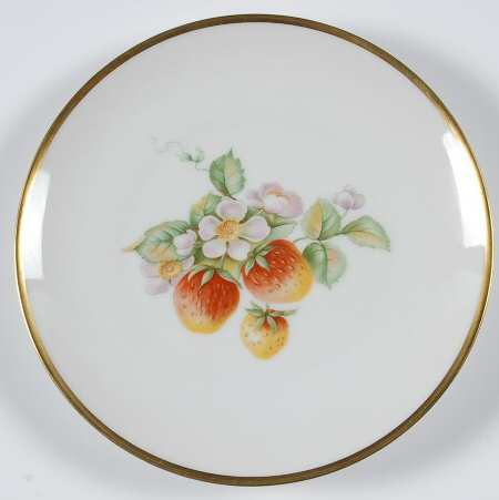Fruit Bread & Butter Plate