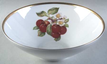 Fruit 10" Round Vegetable Bowl