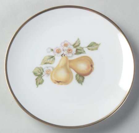 Fruit Bread & Butter Plate