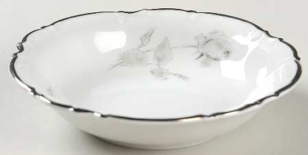 Gray Rose Fruit/Dessert (Sauce) Bowl