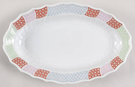 Hannover 11" Oval Serving Platter by Hutschenreuther
