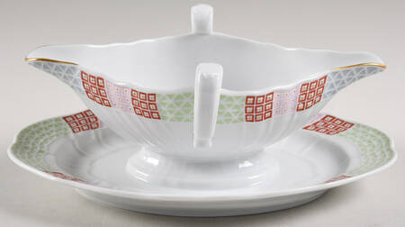 Hannover Gravy Boat with Attached Underplate
