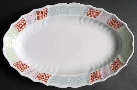 Hannover 13" Oval Serving Platter