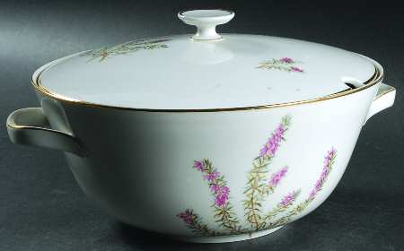 Heather White Tureen &  Lid