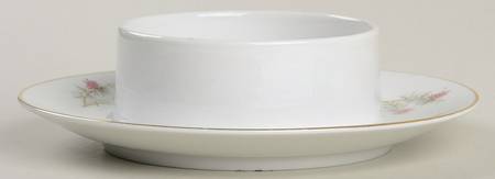 Heather White Round Butter No Lid