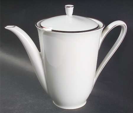 Heirloom Platinum Coffee Pot & Lid