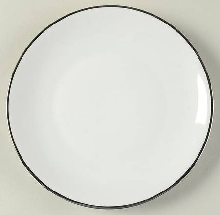 Heirloom Platinum Salad Plate