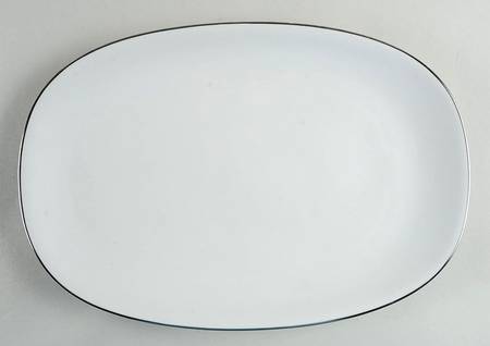 Heirloom Platinum 12" Oval Serving Platter