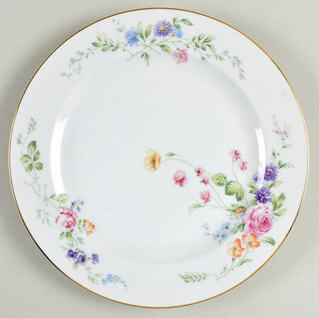 HUT12 (WHITE) Luncheon Plate