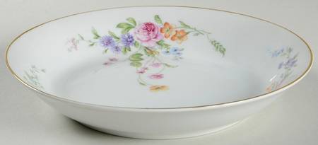 HUT12 (WHITE) Coupe Soup Bowl